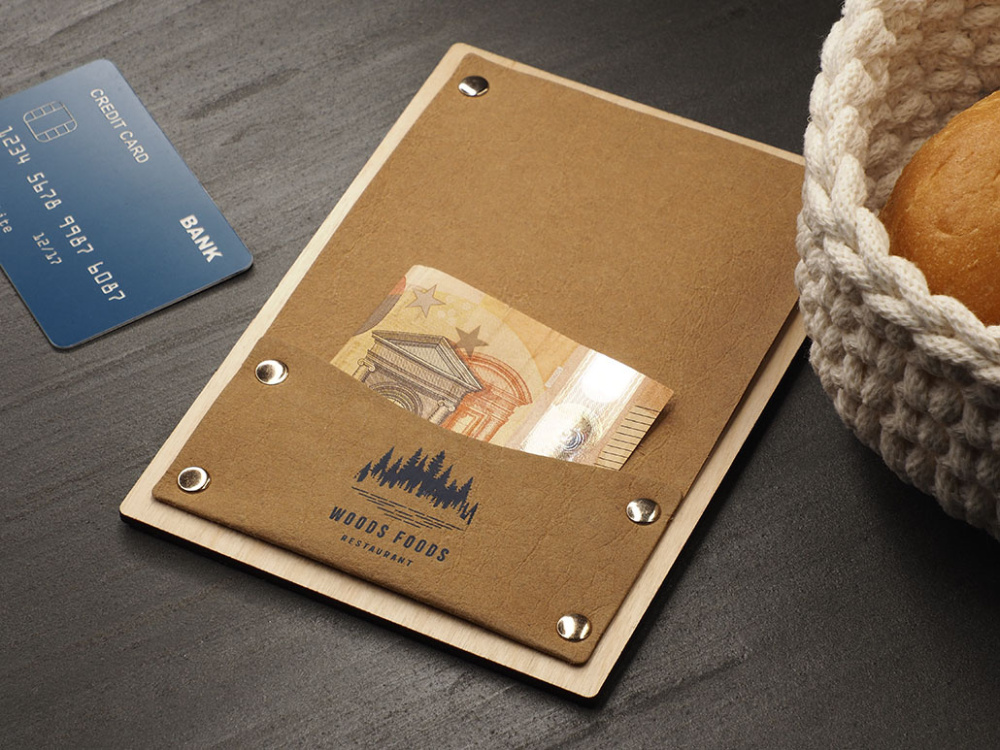 Logotrade promotional merchandise image of: Bill holder 1053121