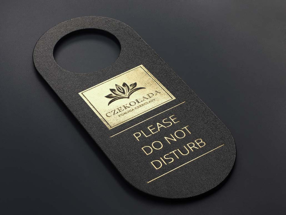 Logotrade promotional giveaways photo of: DND door sign 1678280