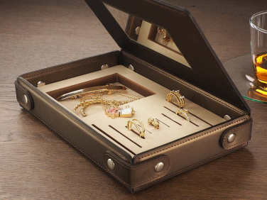 Logo trade promotional giveaways picture of: Jewellery box 1674094