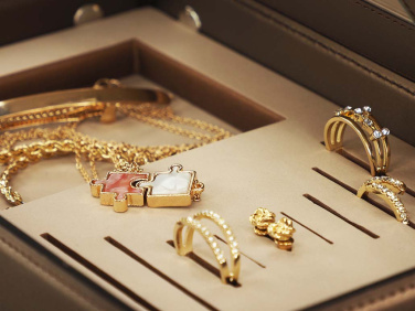 Logo trade promotional giveaway photo of: Jewellery box 1674094