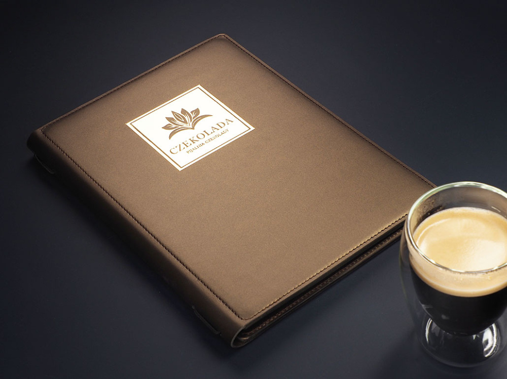 Logo trade promotional merchandise photo of: Menu cover Fine Dining Pro 1634094