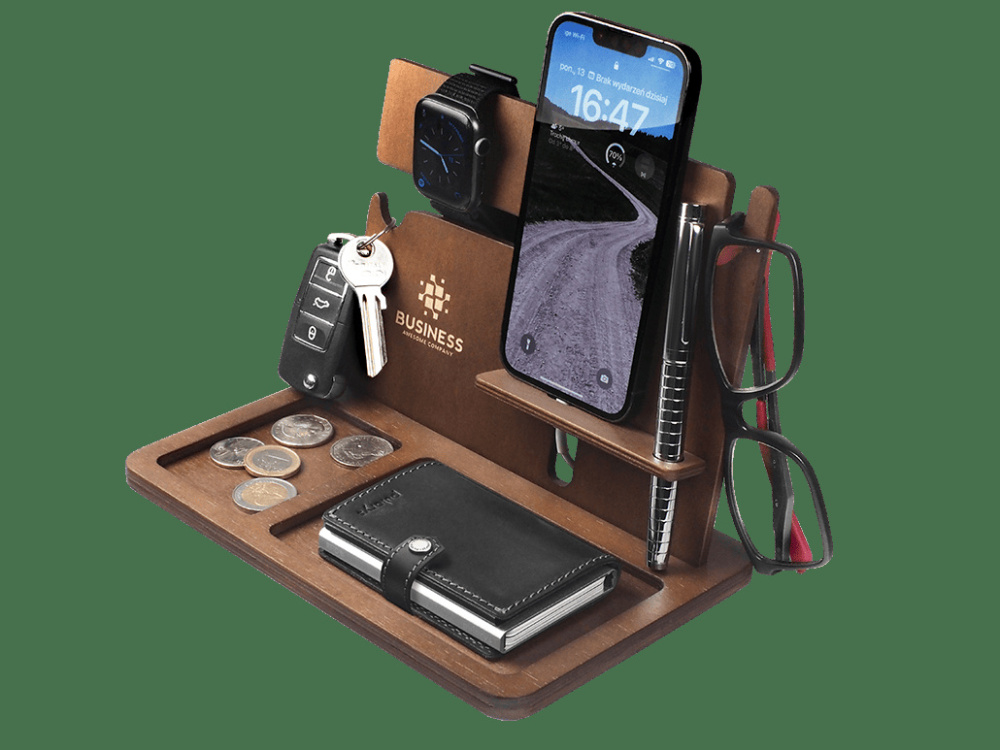 Logotrade promotional gift picture of: Wooden organiser 2016121