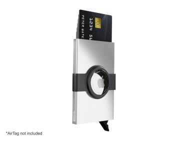 Logo trade promotional item photo of: RFID credit card case with holder for AirTag 2163108