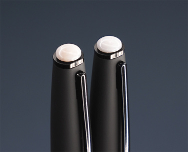 Logo trade promotional gifts picture of: Opal stone Pen set 1286036