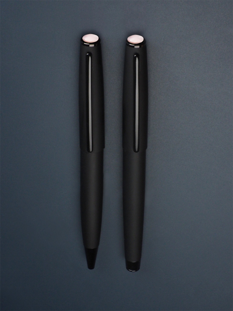 Logotrade promotional product image of: Opal stone Pen set 1286036