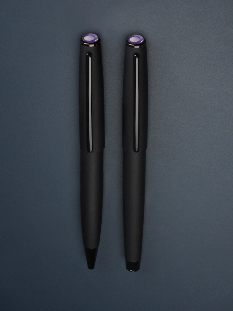 Logotrade promotional gift picture of: Amethyst Pen set  1288036