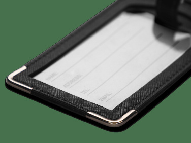 Logo trade corporate gifts image of: Luggage tag 1821113