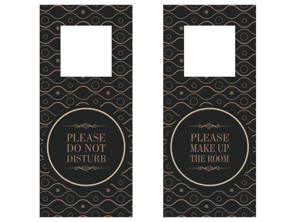 Logotrade corporate gift picture of: DND door sign 1110117