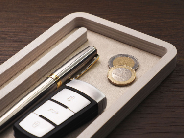 Logo trade corporate gifts picture of: Wooden desk organiser 1818121