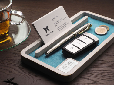 Logo trade advertising product photo of: Wooden desk organiser 1818121