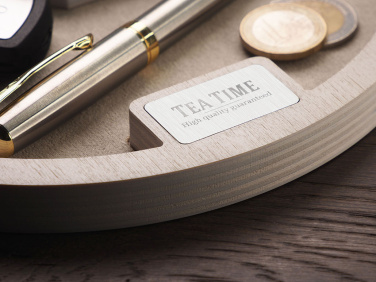 Logo trade promotional giveaway photo of: Wooden desk organiser 1817121