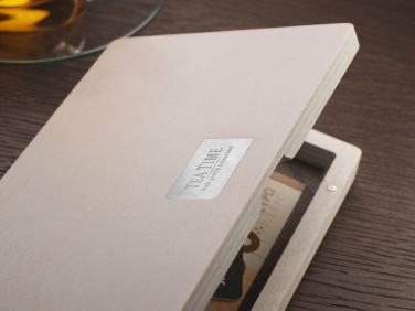 Logotrade promotional giveaway image of: Wooden bill box 1816121