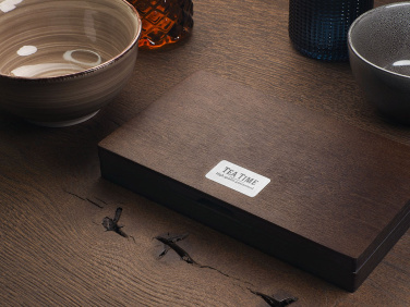 Logo trade advertising products image of: Wooden bill box 1816121