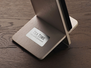 Logotrade promotional product picture of: Wooden telephone stand 1834121