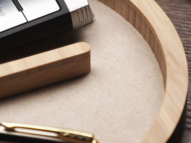 Logo trade promotional items image of: Wooden desk organiser 1817292