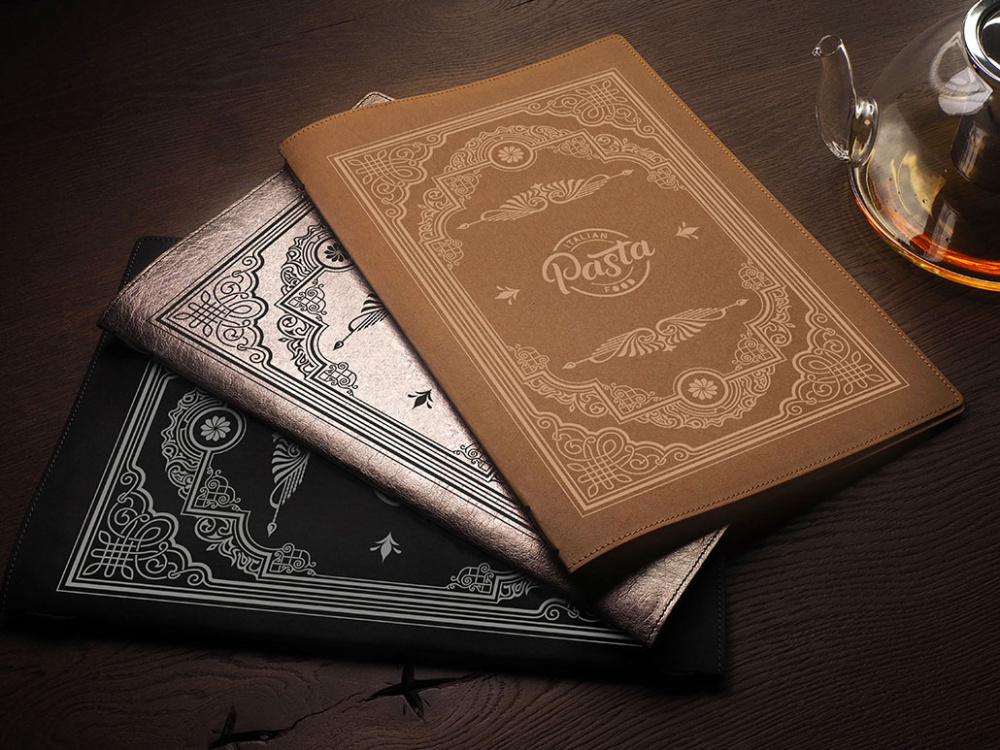 Logo trade promotional gift photo of: Menu cover Ambiente 1178296