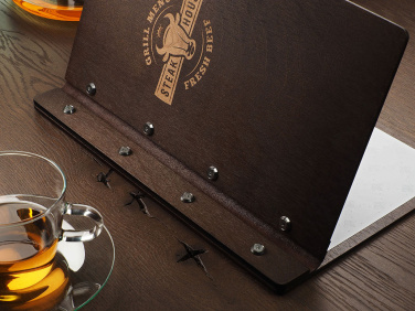 Logo trade promotional items image of: Menu cover 1860121