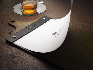 Logo trade promotional merchandise picture of: Menu cover 1861121