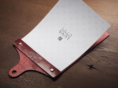 Logo trade promotional giveaways image of: Menu cover 1861121