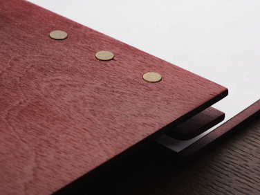 Logo trade promotional giveaways image of: Menu cover 1862121