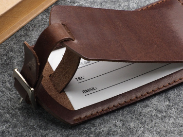 Logo trade promotional merchandise image of: Luggage tag 1155141