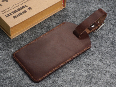 Logo trade promotional giveaways image of: Luggage tag 1155141