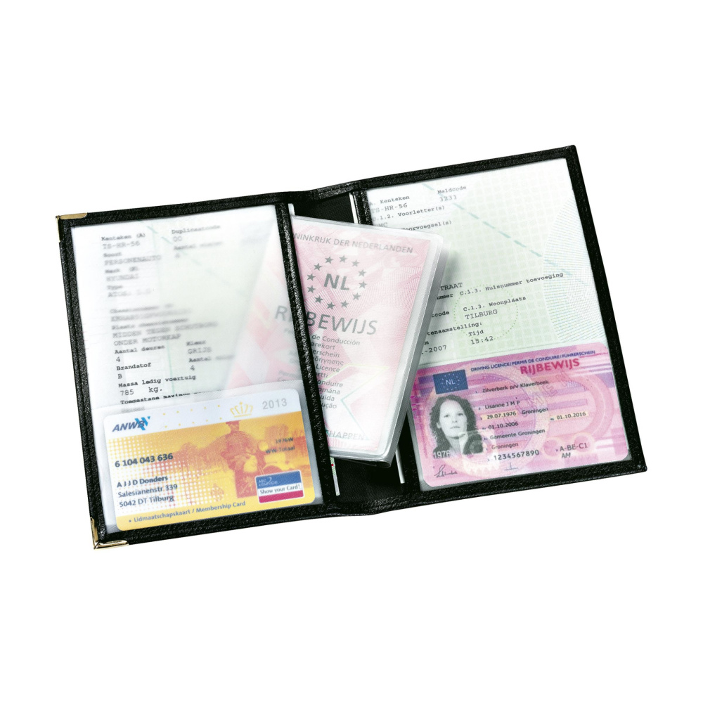 Logo trade promotional items picture of: Car document wallet