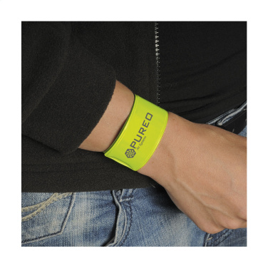 Logo trade promotional item photo of: SnapWrap fluorescent armband
