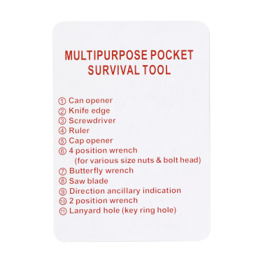 Logo trade corporate gifts image of: SmartTool multitool