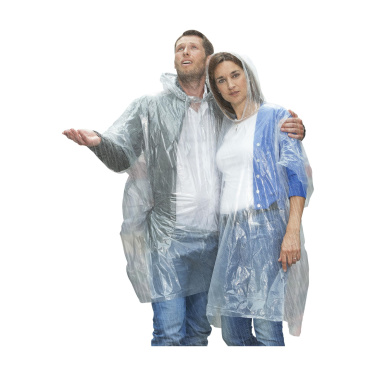 Logo trade promotional products picture of: Clear poncho/raincoat