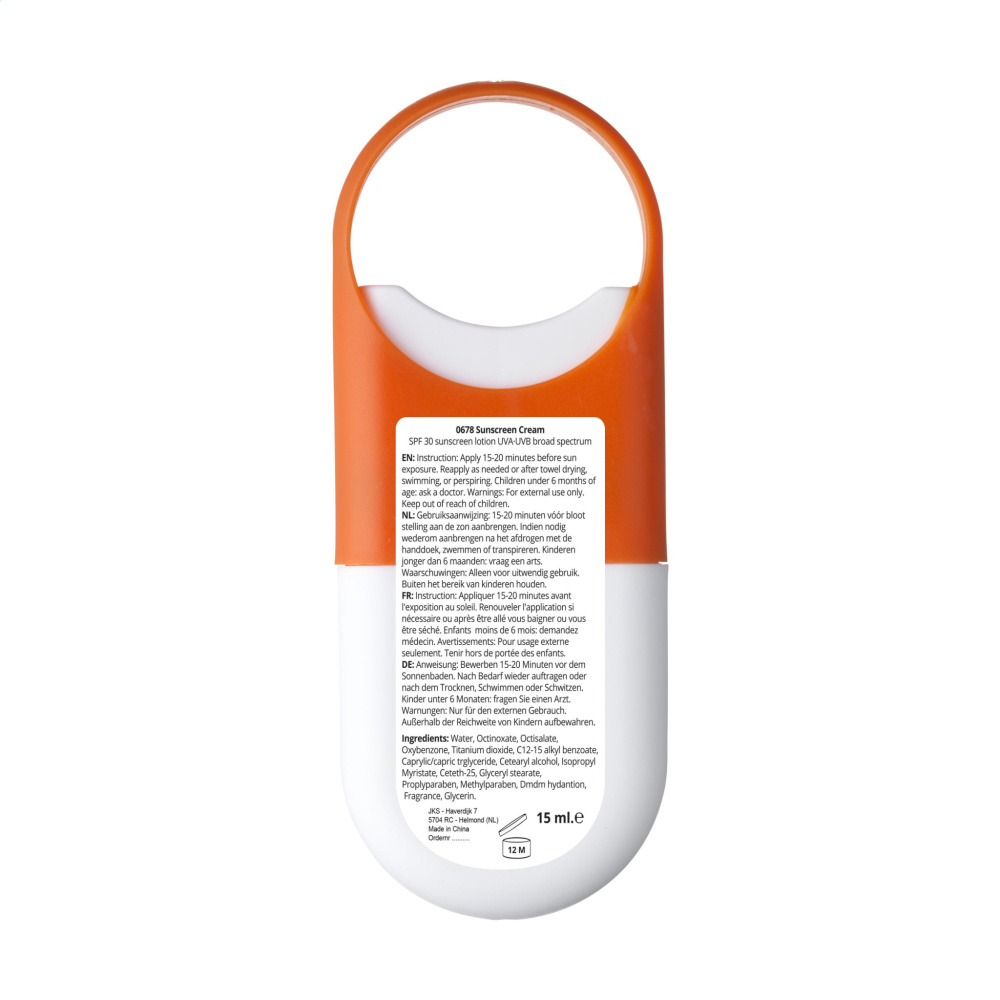 Logo trade promotional gifts image of: Sunscreen Spray HookUp factor 30