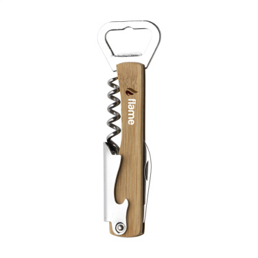 Logotrade promotional giveaway image of: Butler Bamboo waiter’s friend