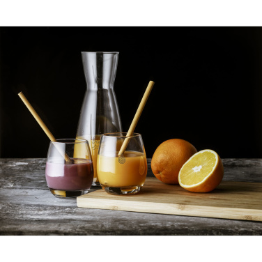 Logotrade advertising product image of: ECO Bamboe Straw Set bamboo straws