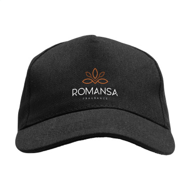 Logo trade promotional giveaway photo of: Hamar Cap Recycled Cotton cap
