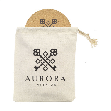 Logotrade business gift image of: Cork Coaster Set