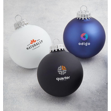Logotrade advertising products photo of: Christmas Bauble Ø 6 cm - set of 4 - Made in Europe