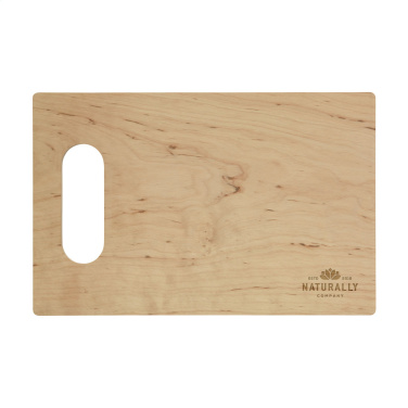 Logo trade promotional merchandise picture of: Alder Wood Chopping Board Open Grip