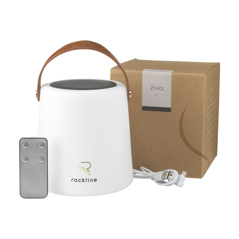 Logotrade business gift image of: Wooosh Ziva Solar Lamp