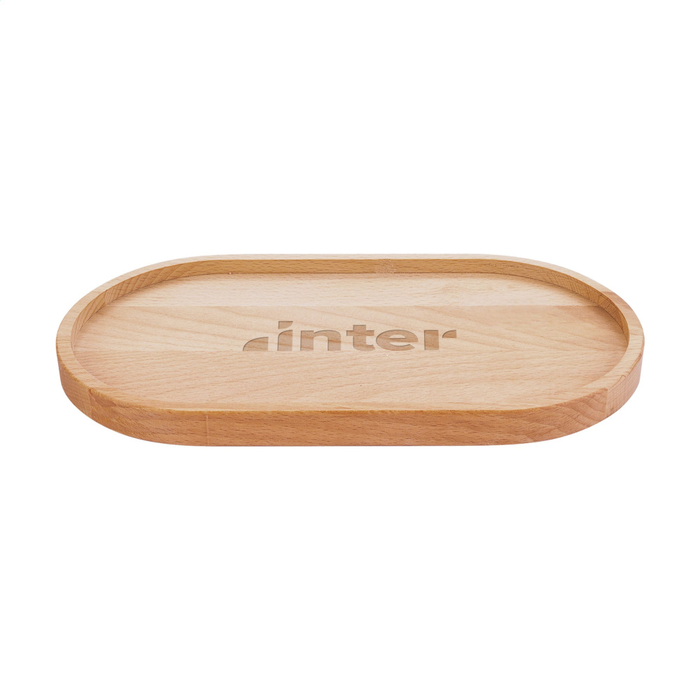 Logo trade promotional gifts picture of: Harmony Serving Tray Oval