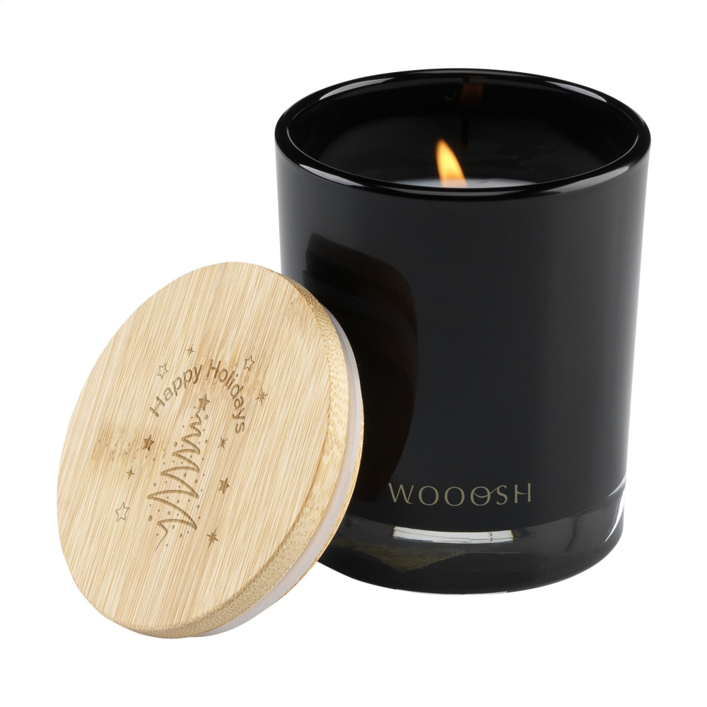 Logo trade corporate gift photo of: Wooosh Scented Candle Sweet Vanilla X-Mas