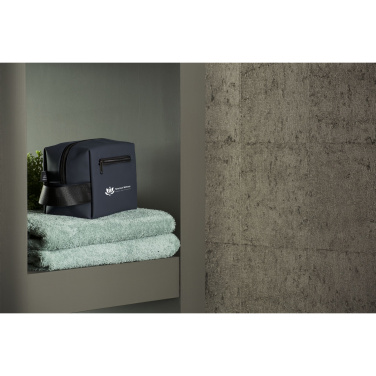 Logo trade promotional giveaway photo of: LeLennon RCS Recycled PU Toiletry Bag