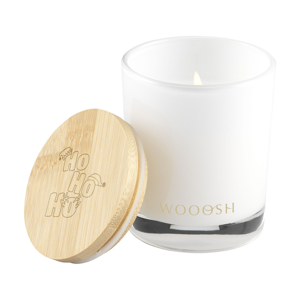 Logotrade promotional merchandise photo of: Wooosh Scented Candle Sweet Vanilla X-Mas