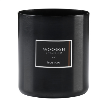 Logo trade promotional merchandise image of: Wooosh Scented Candle True Wood X-Mas