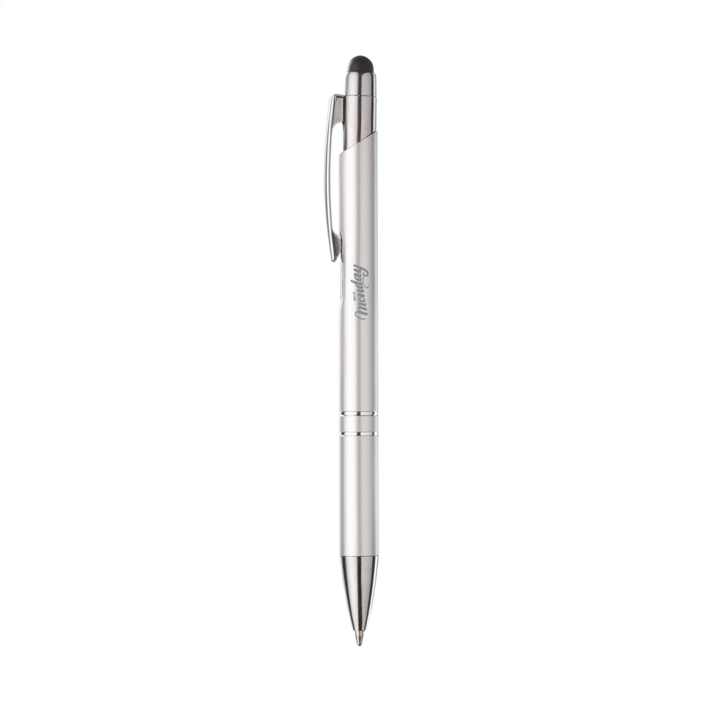 Logotrade promotional item image of: Ebony Touch stylus pen