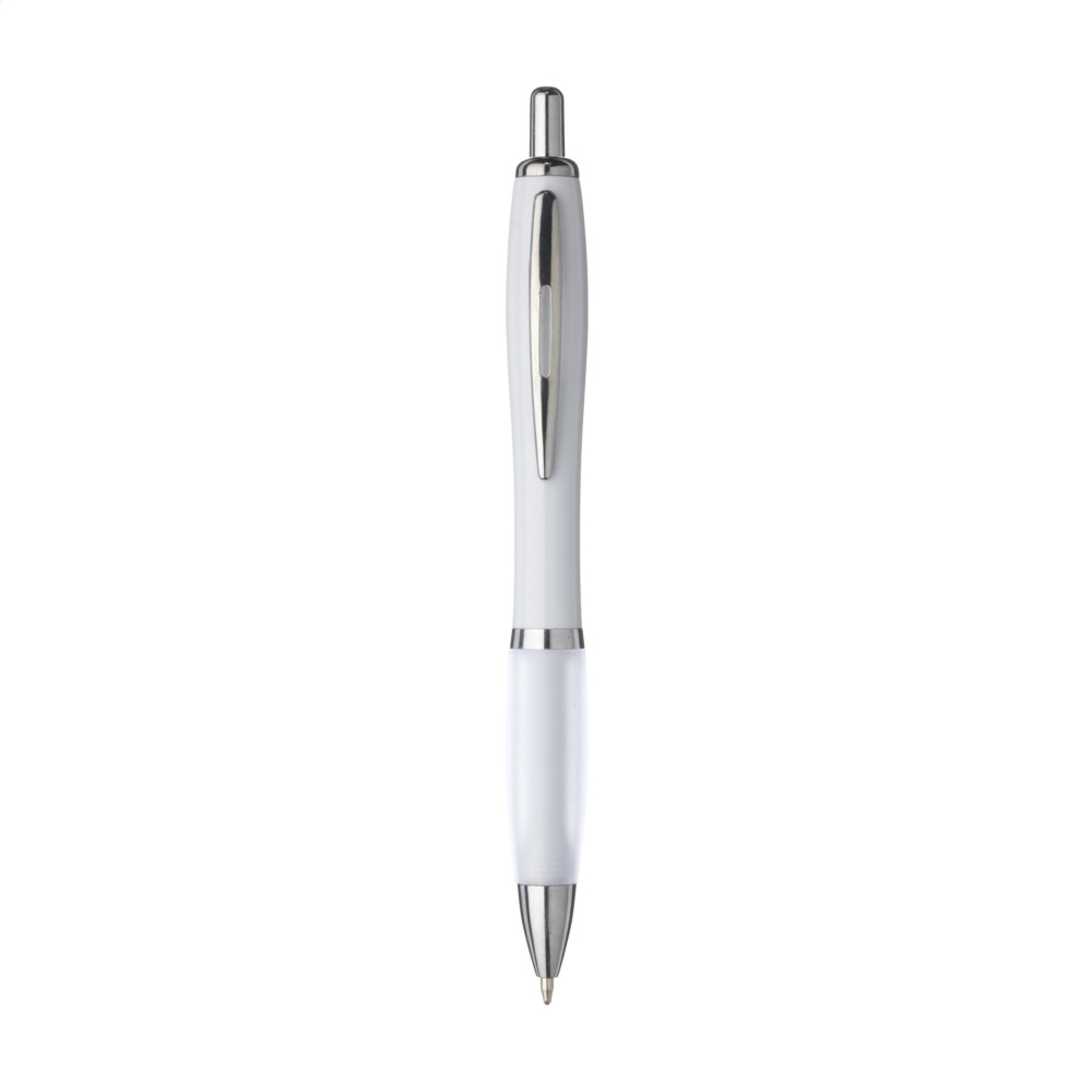 Logo trade promotional merchandise photo of: Athos White pen