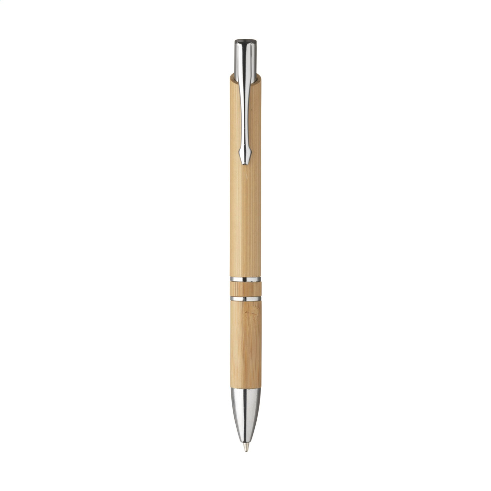 Logo trade corporate gifts picture of: Ebony Bamboo pen