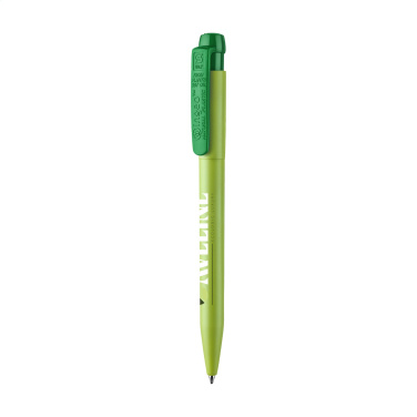 Logo trade promotional item photo of: Stilolinea Ingeo Pen Green Office