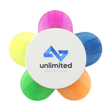 Logotrade corporate gift image of: Bloom Recycled Milk-Carton highlighter