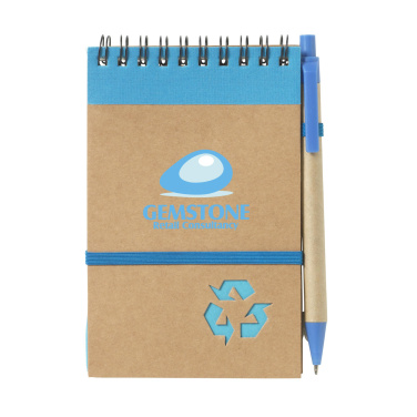 Logo trade promotional gift photo of: RecycleNote-M Paper notebook