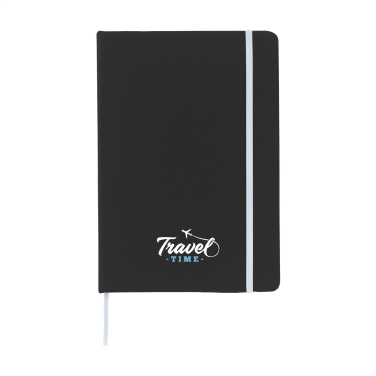 Logo trade advertising products picture of: BlackNote A5 Paper notebook
